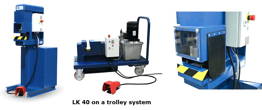 wire rope cutting machines